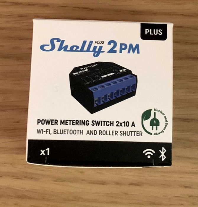 shelly 2pm plus - domotica