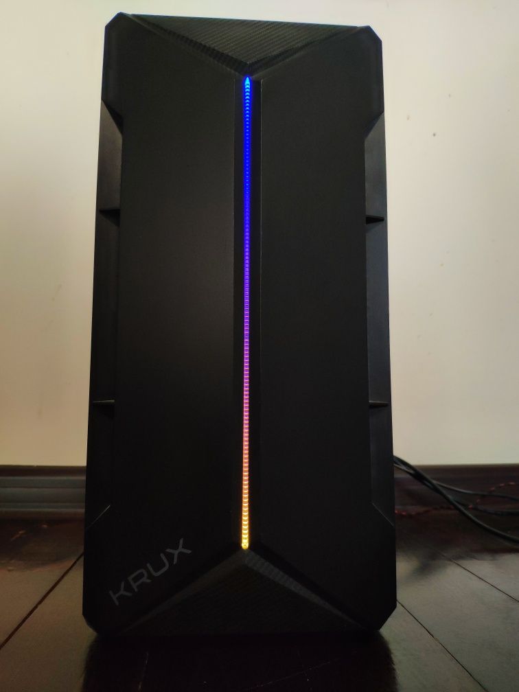 Tanie granie Krux RGB i3-9100 RX 470 8GB DDR4 Fractal 500W dobra baza