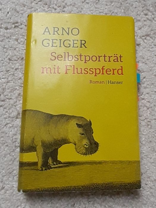 "Selbstportraet mit Flusspferd" Arno Geiger