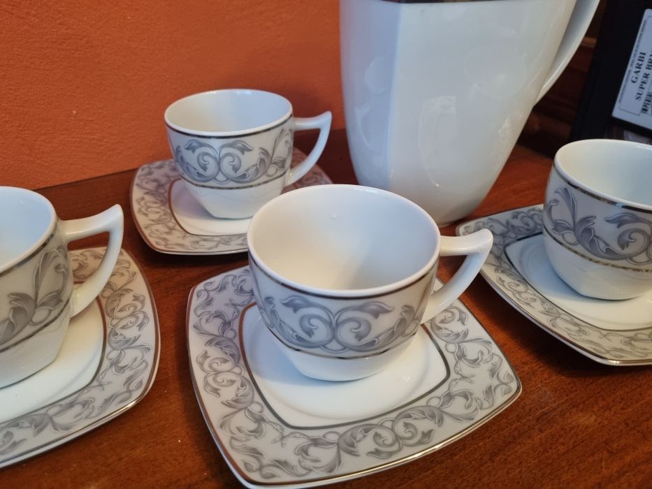Zestaw do kawy Walbrzych Porcelana filizanki