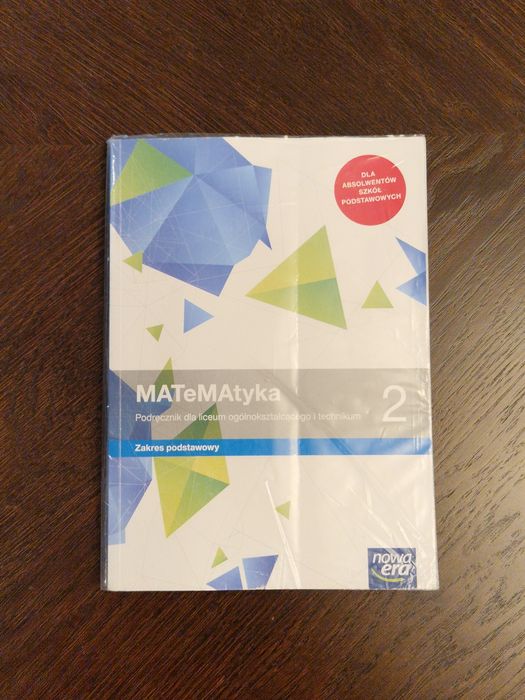 Podręcznik Matematyka 2 zakres podstawowy 2022 Nowa Era