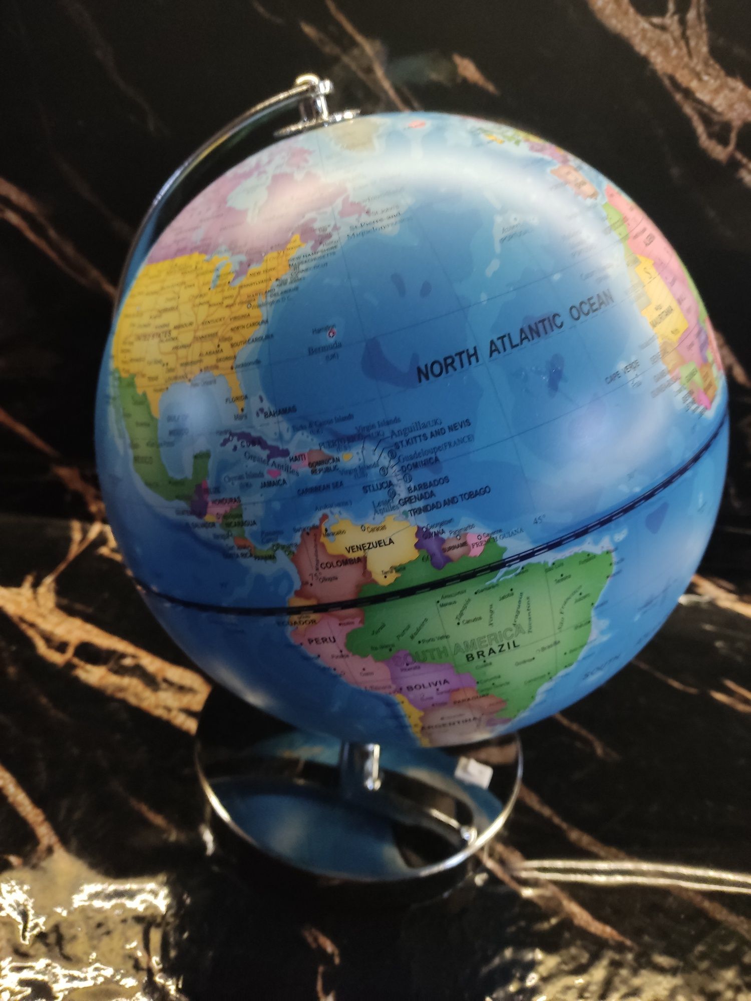 Exerz podświetlany globus 23 cm