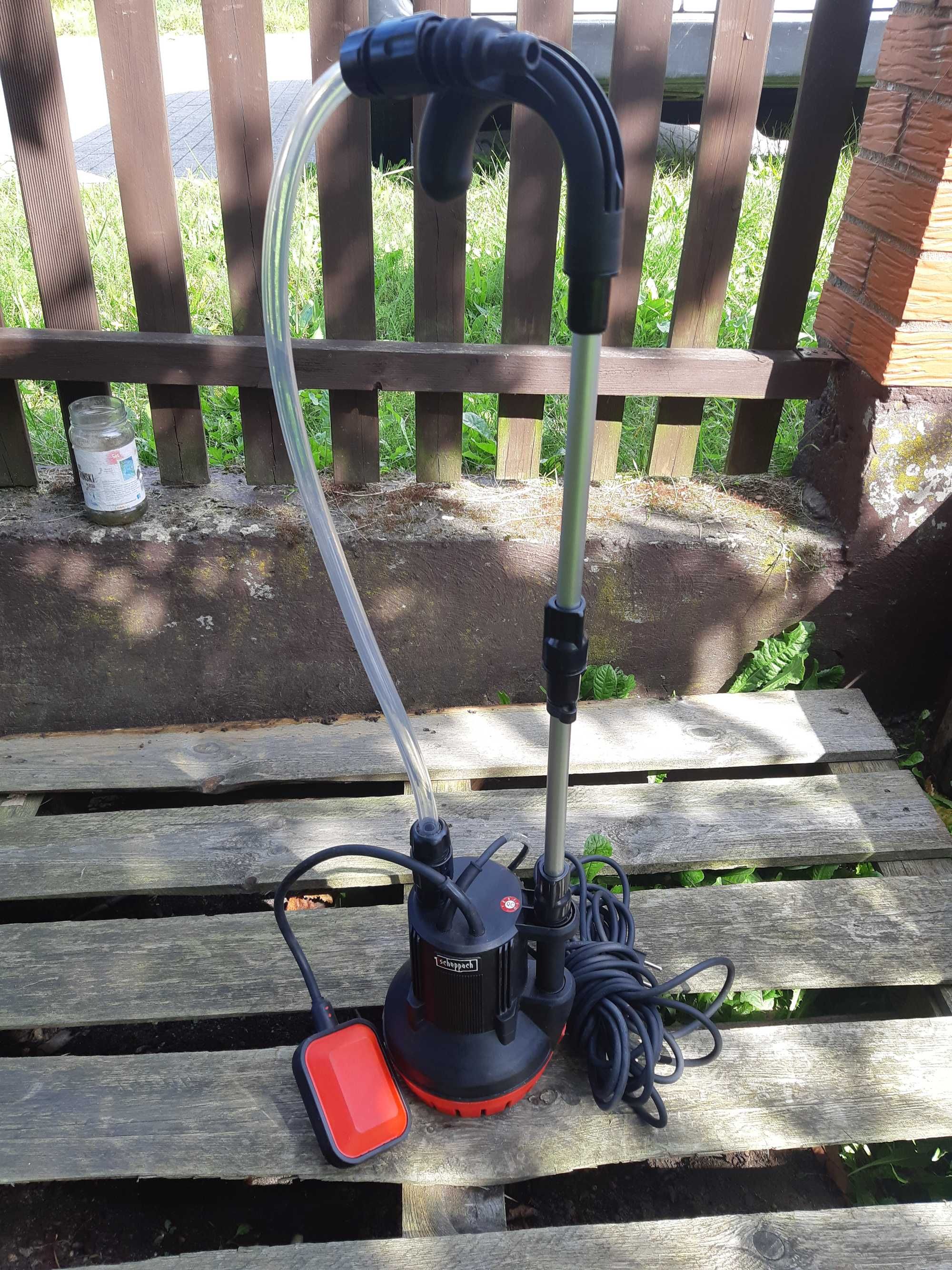 Pompa do Deszczówki Beczek do Podlewania Scheppach 350 Watt