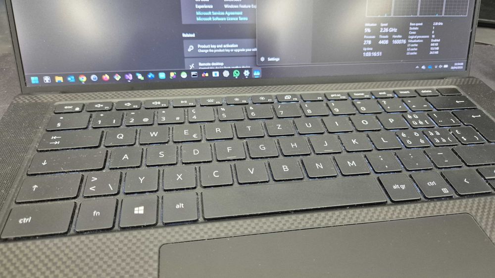 Laptop Dell XPS 15 9510 I7-11800H 32GB 1024SSD RTX 3050Ti