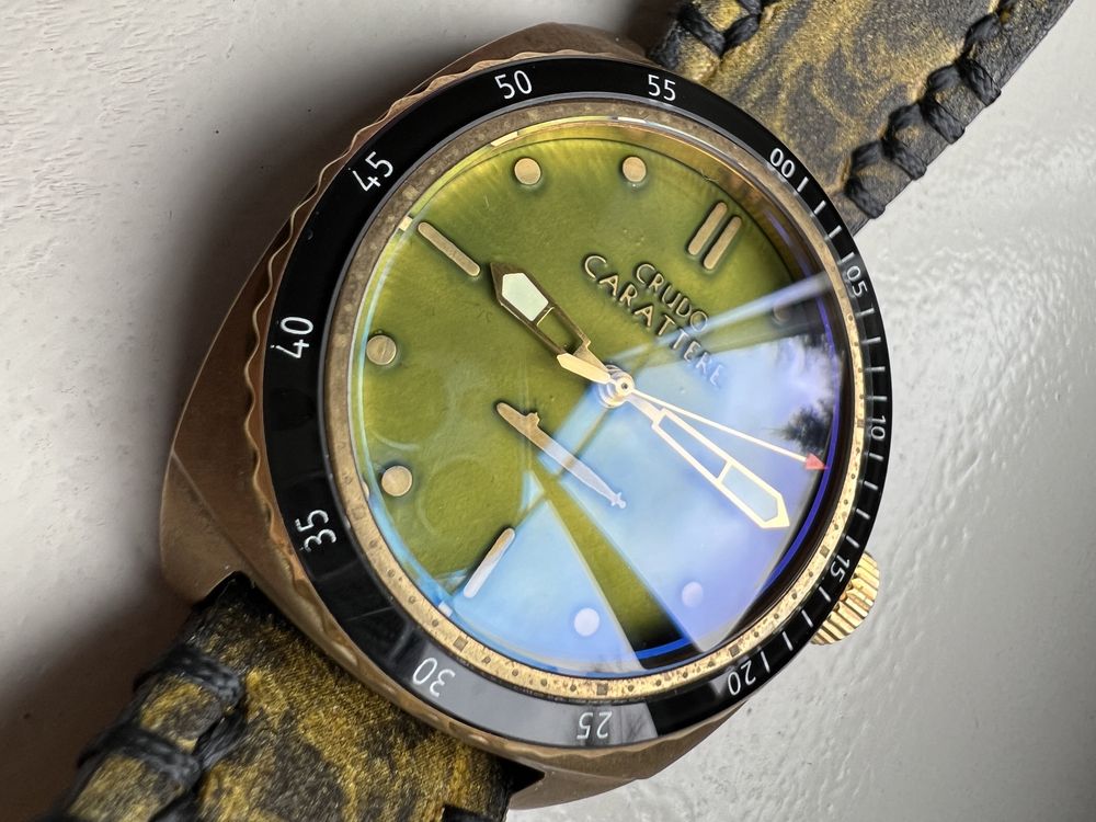 Zegarek 43mm Bronze, Crudo carattare Bronze