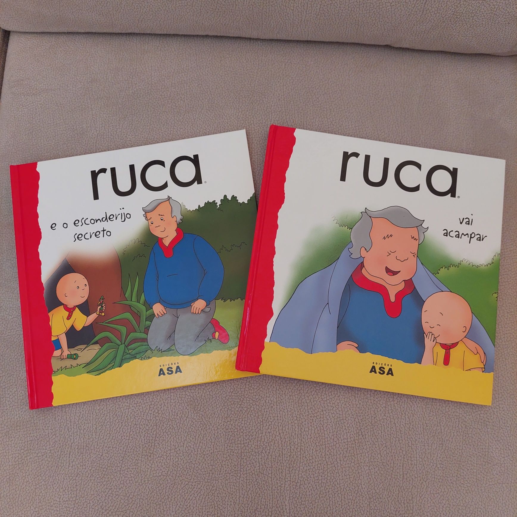 2 livros da colecção Ruca. Novos