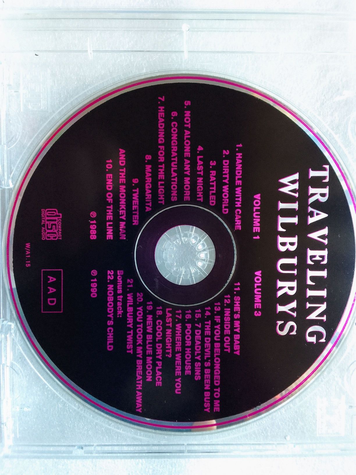 Traveling Wilburys. CD Audio.