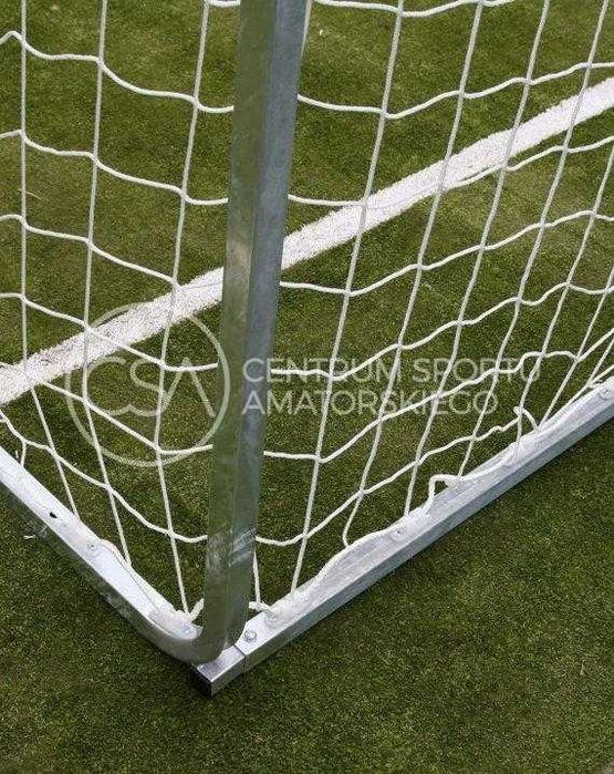Bramka do piłki nożnej aluminiowa 3x2 m PROFIL KWADRATOWY TYP 2 PRO