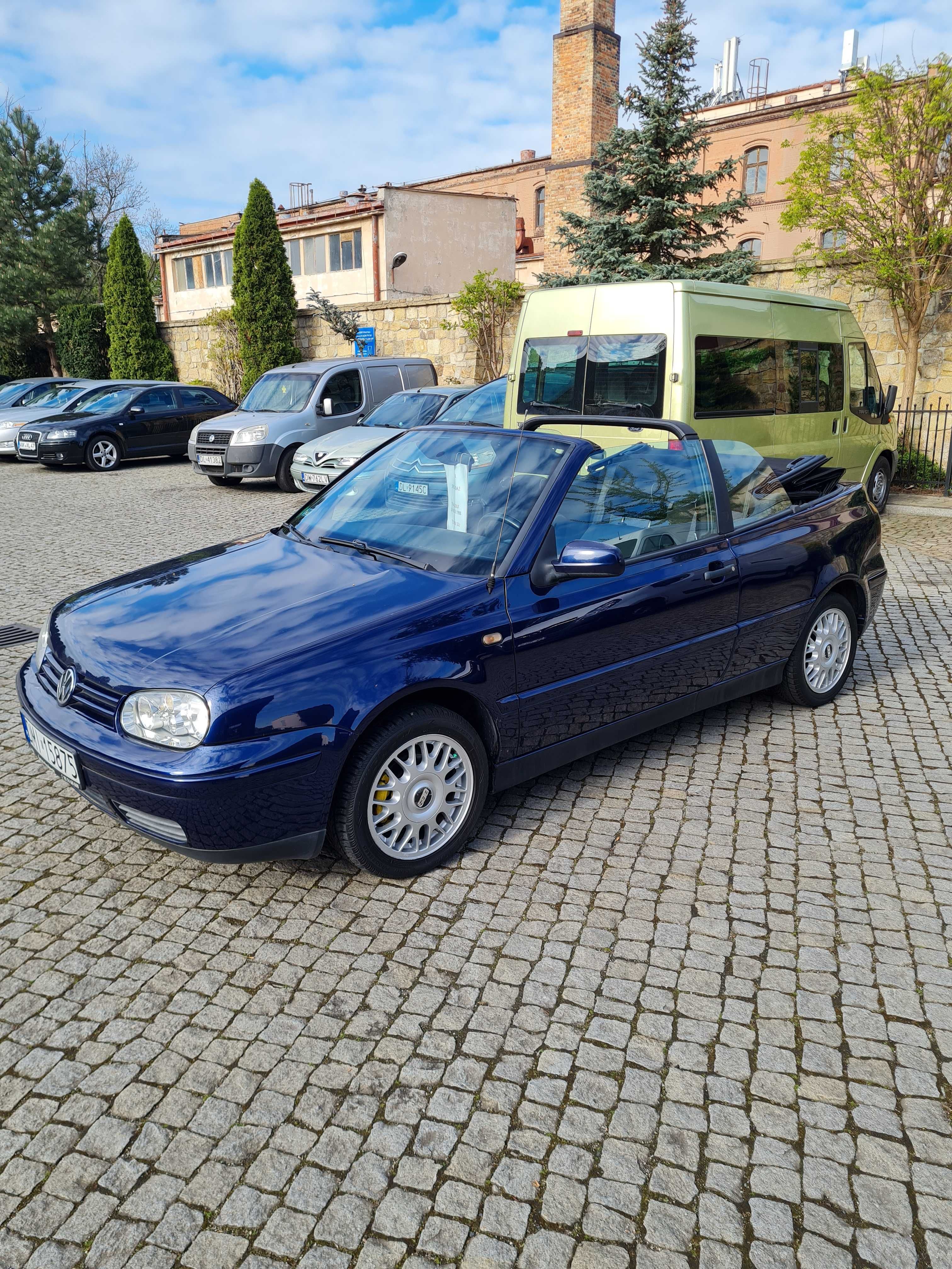 Vw Golf Cabrio stan bardzo dobry