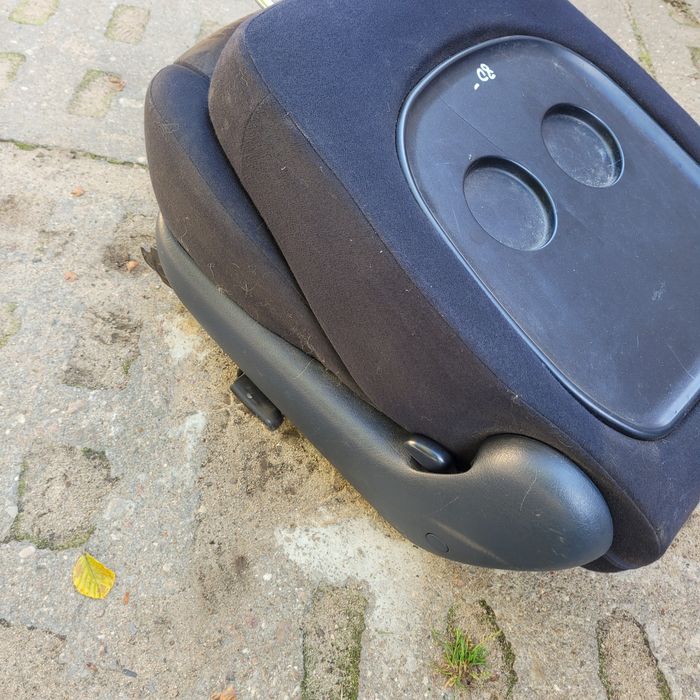 Fotel z fotelikiem tył lewy drugi trzeci rząd vw sharan Alhambra