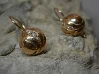 Złote Kolczyki 14 K-4,11 GR
