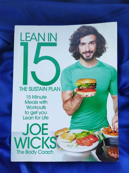 Кулинарна книга Joe Wicks англійською Leanin 15 the sustain plan