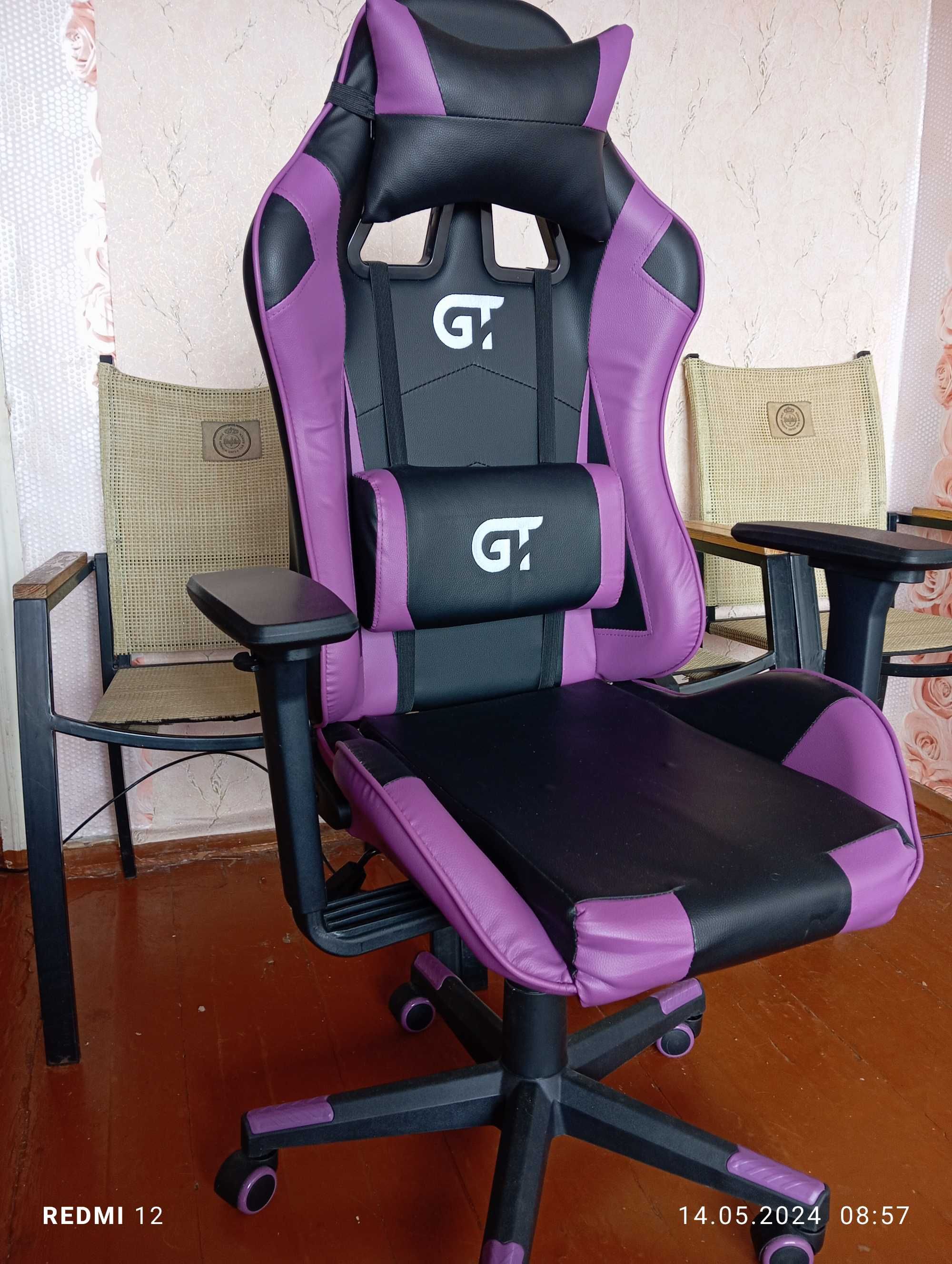 Кресло для геймеров GT Racer X-5934-B Kids Black/Violet
