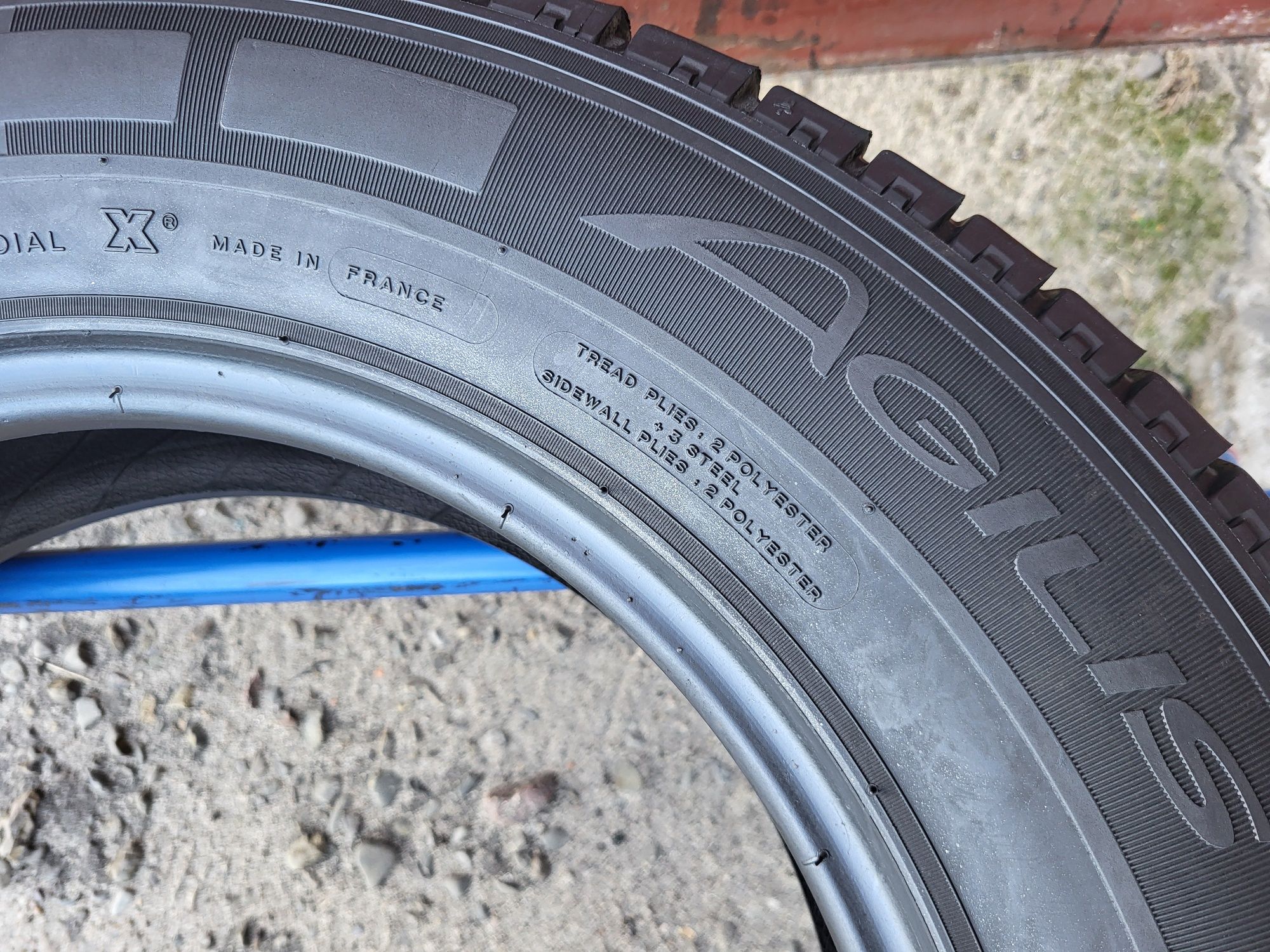 195/75/16C R16C Michelin AGILIS 2шт ціна за 1шт літо шини