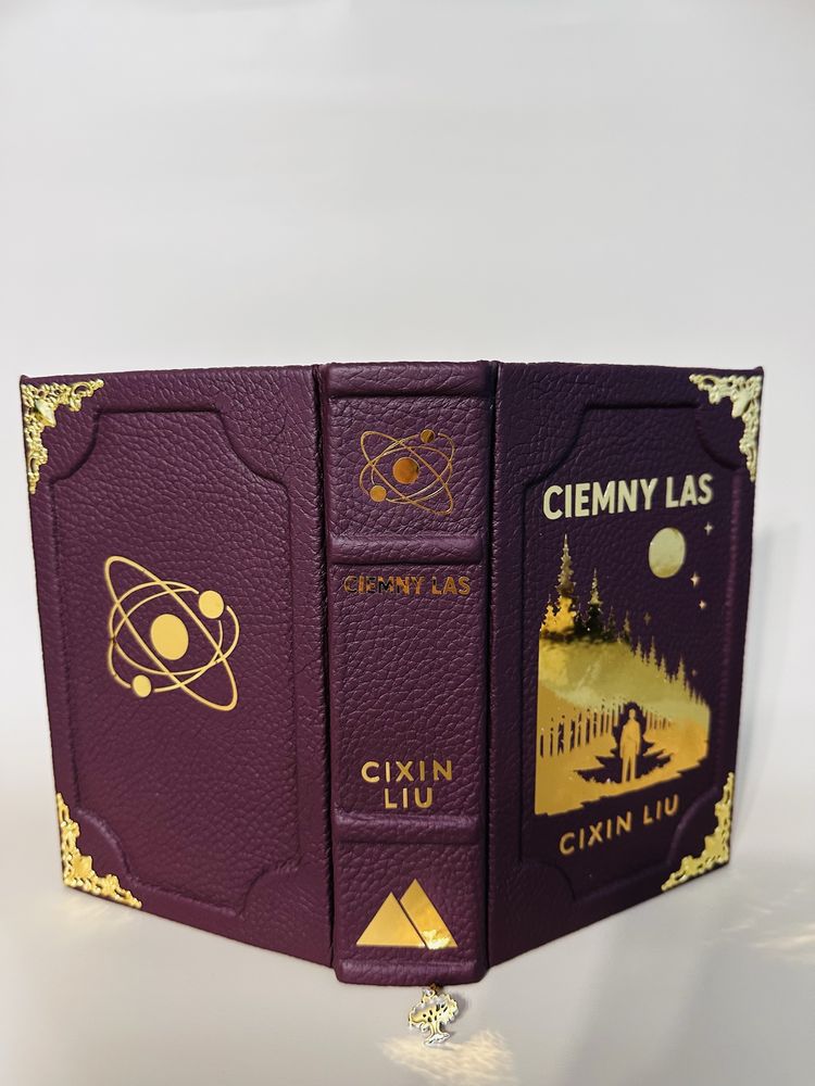Trylogia Wspomnienie o przeszłości ziemi - Cixin Liu - skórzana oprawa