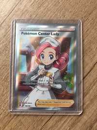 karta pokemon Pokemon Center Lady 185/185  Vivid Voltage