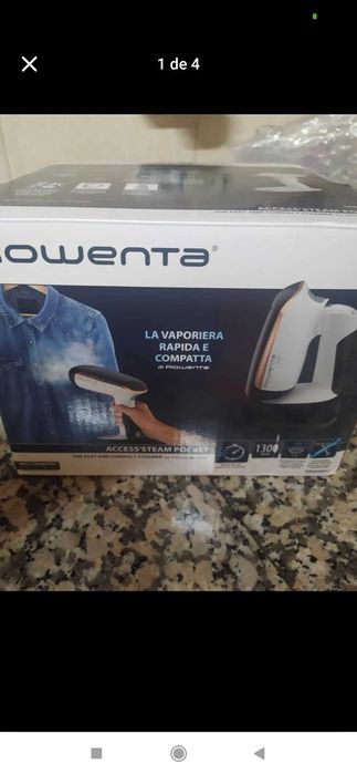 Ferro vapor vertical Rowenta