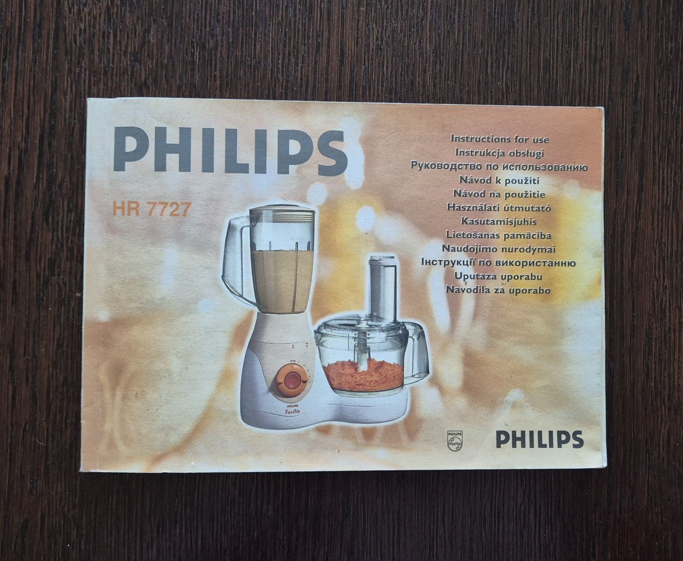 Philips HR 7727 robot kuchenny mikser sokowirówka  wyciskarka ubijak