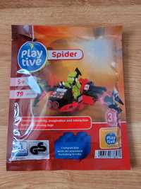 Play Tive Spider - klocki - Pająk - NOWE.