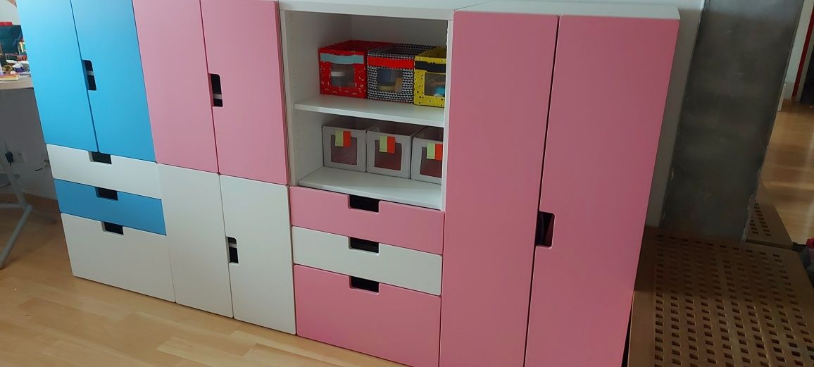 Meble dziecięce Ikea Stuva zestaw szafa regał