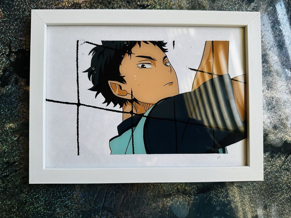 Картина аниме,манга в рамке