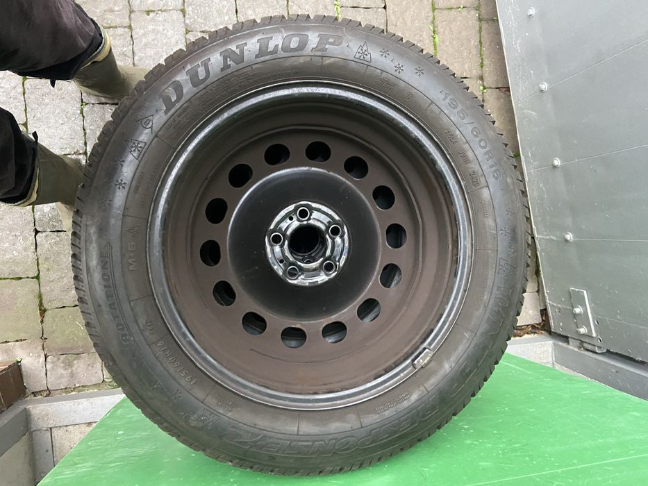 Колеса в зборі 195/60R16 Dunlop Зима 24/20рік