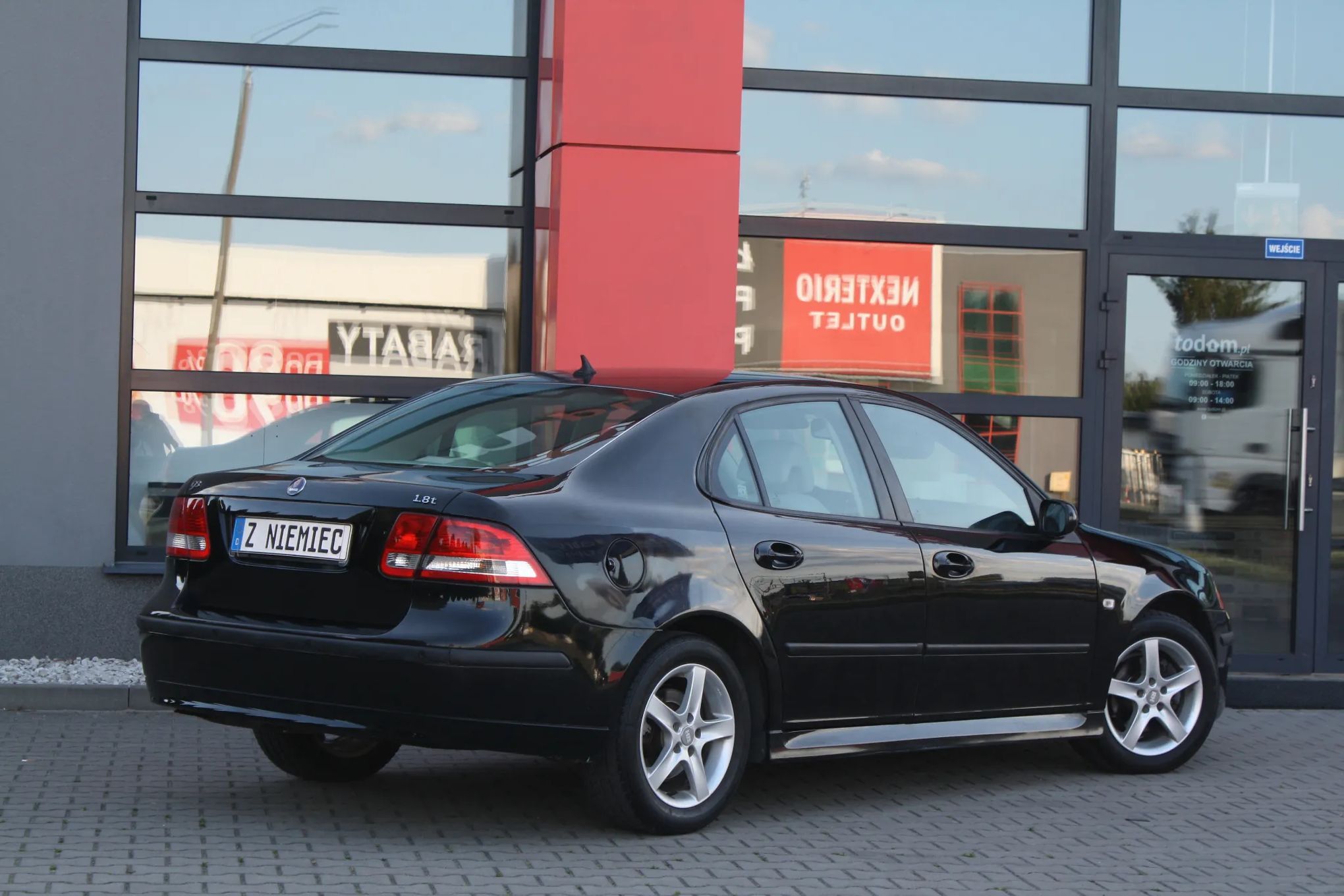 Saab 9-3 VECTOR * Nawigacja * Półskóra * Z Niemiec
