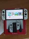 Nintendo Switch Oled+gra Snow Runner+ Animal Crossing