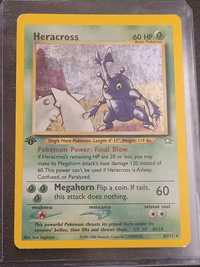 Karta Pokemon Heracross Holo 1st Edition z Neo Genesis