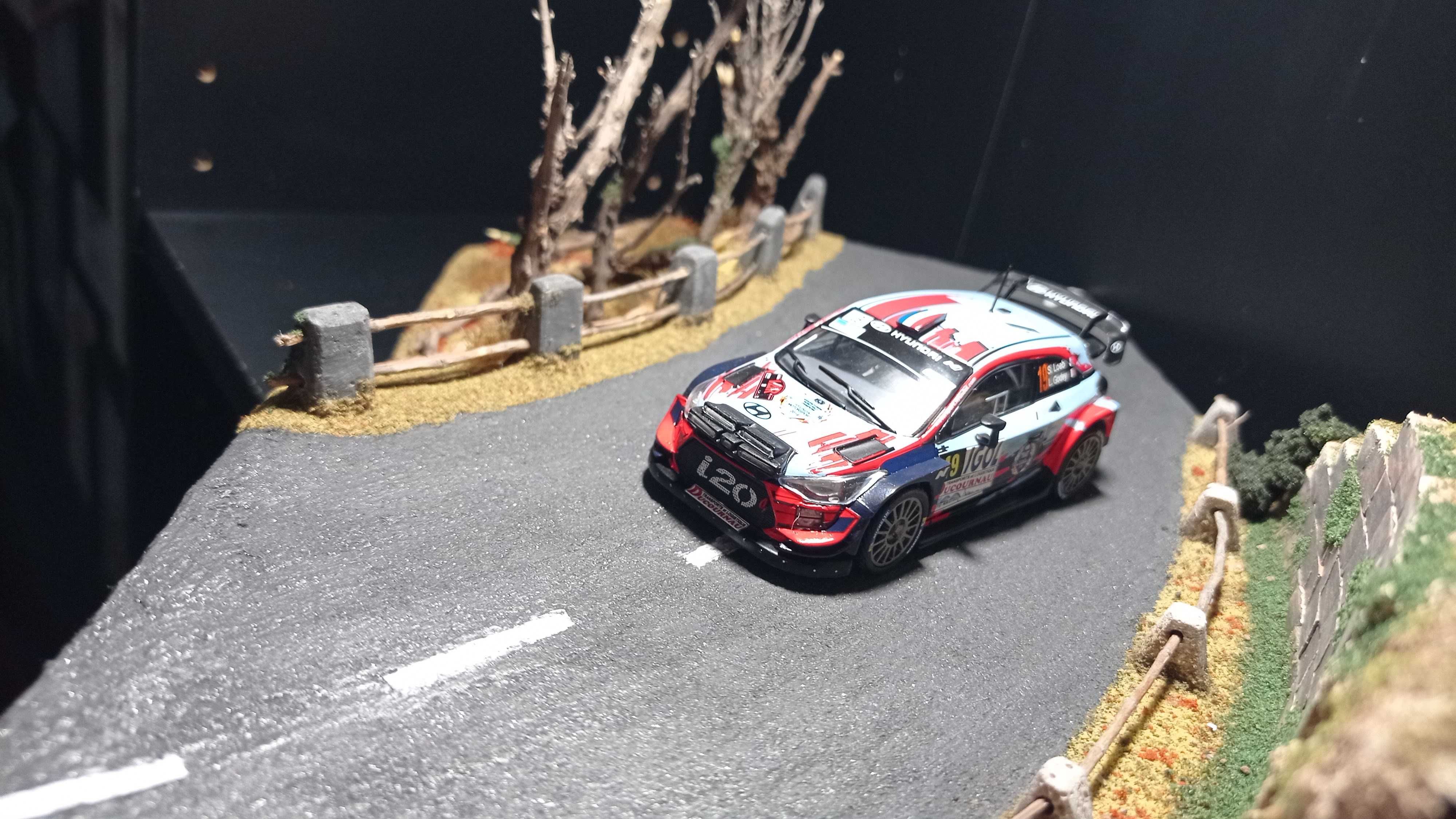 Diorama de Rallye 1/43