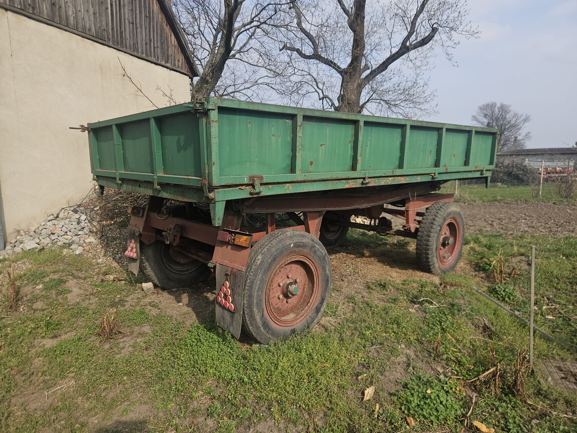 Przyczepa sztywna kaczuszka kaczka małe koło niskie koło d35 nie d47