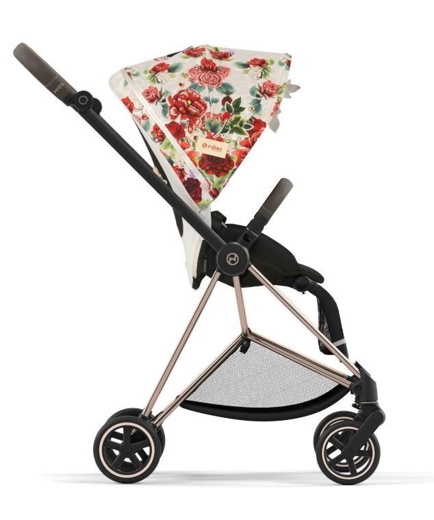 Люлька та тканина прогулянкового блоку Cybex Mios Spring Blossom Light