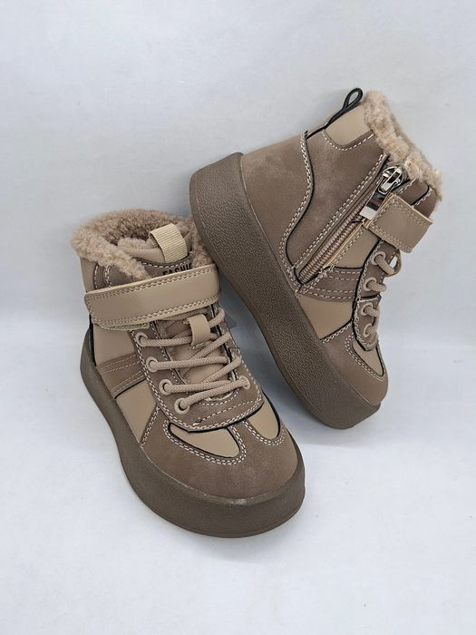 Зимові ботинки на дівчинку р27-37 хайтопи Bessky теплі сапожки взуття