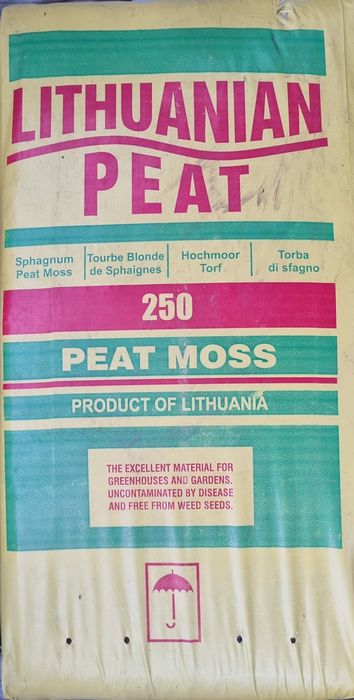 Torf kwaśny litewski 250 litrów