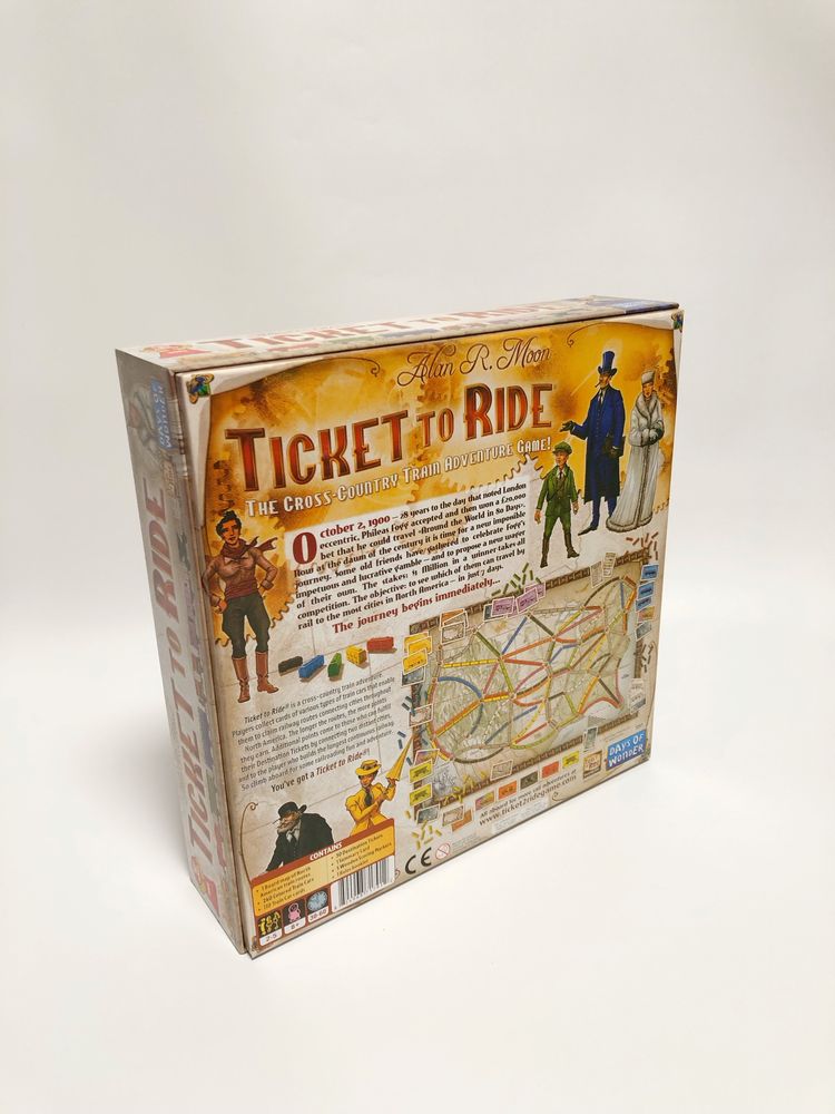 Билет на Поезд Америка Ticket to Ride America Квиток на Потяг