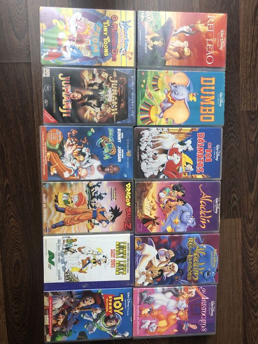 Lote Filmes VHS Infantis