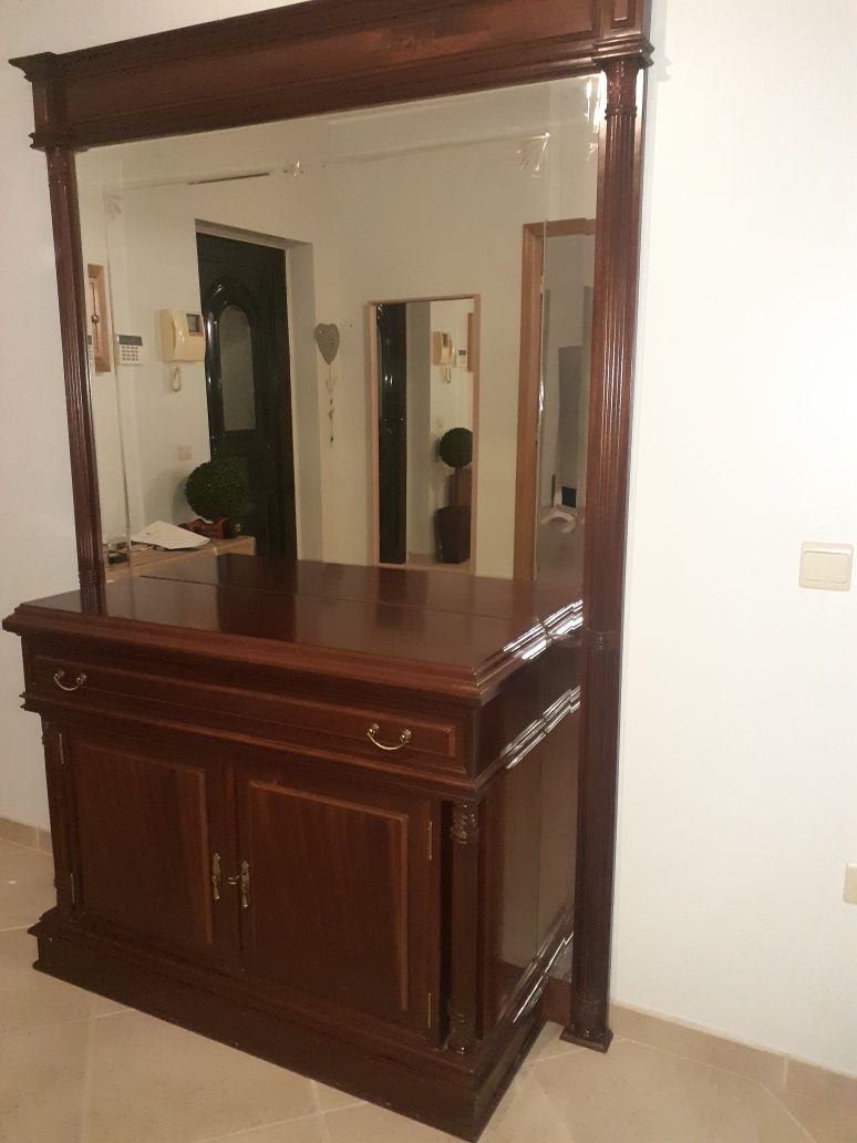 Movel entrada com espelho
