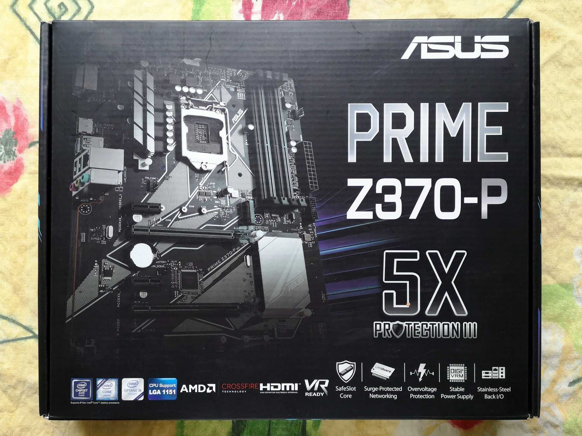 Материнська плата  Socket 1151 v2   Asus Prime Z370-P