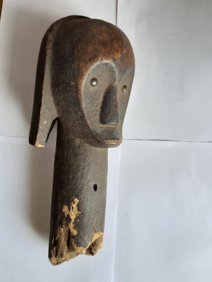 Estatueta Africana Fang relicário