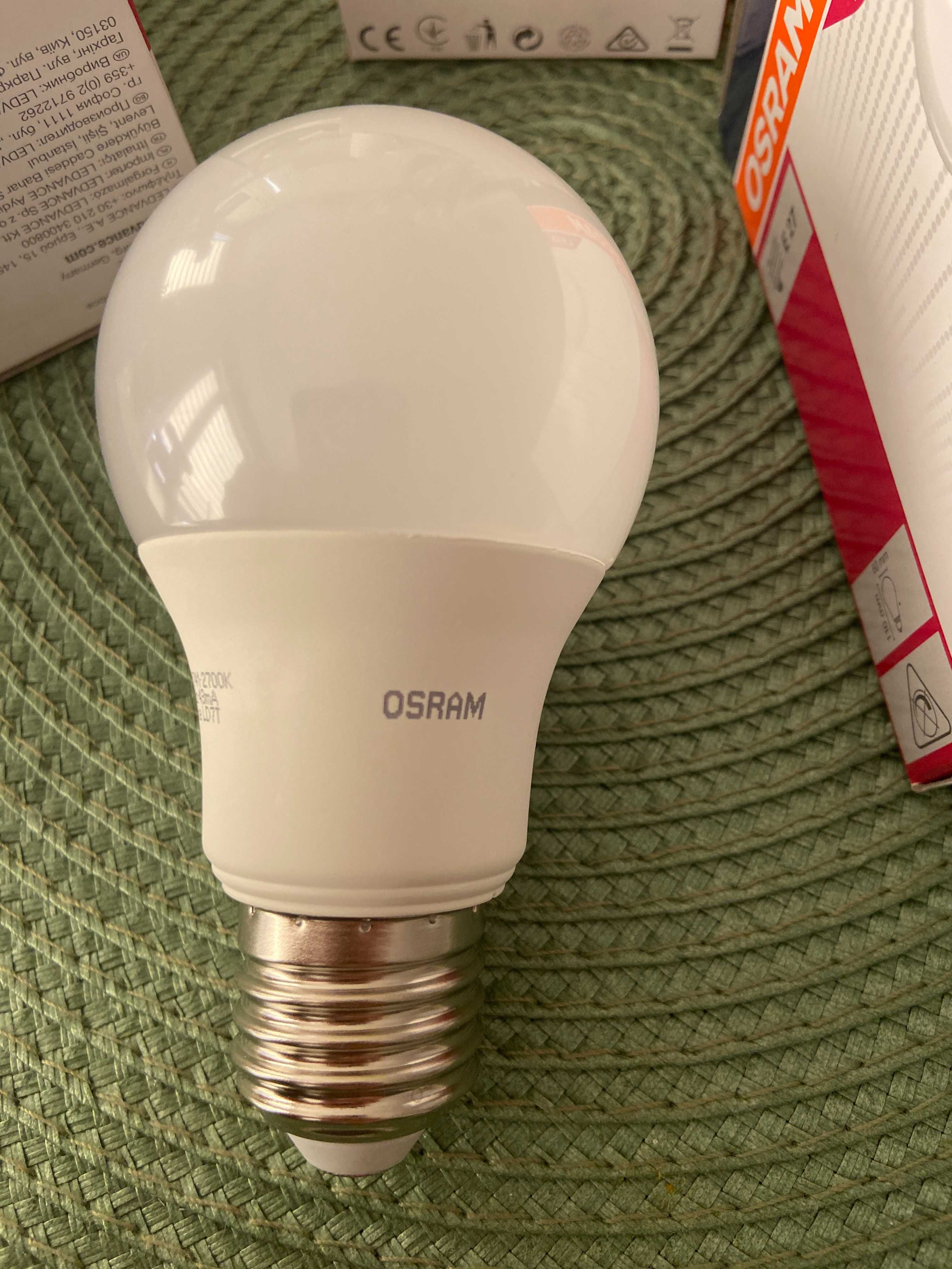 Żarówki kule mleczne OSRAM gwint E27 5,5W 4 sztuki