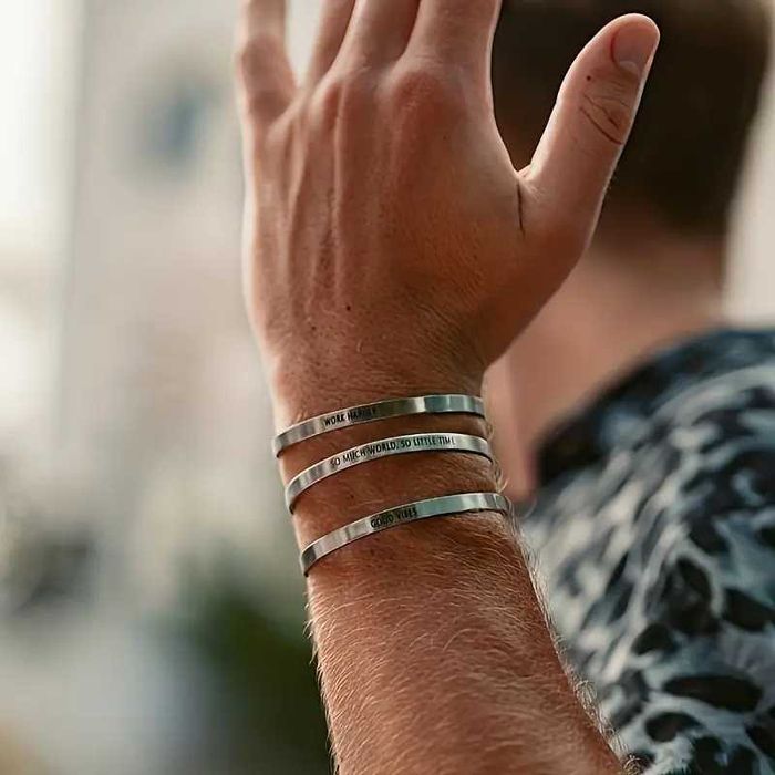 Pulseira de Aço Inoxidável - Personalizável