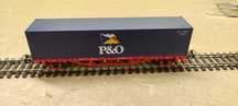 Wagon towarowy kontenerowy DB Cargo Piko H0