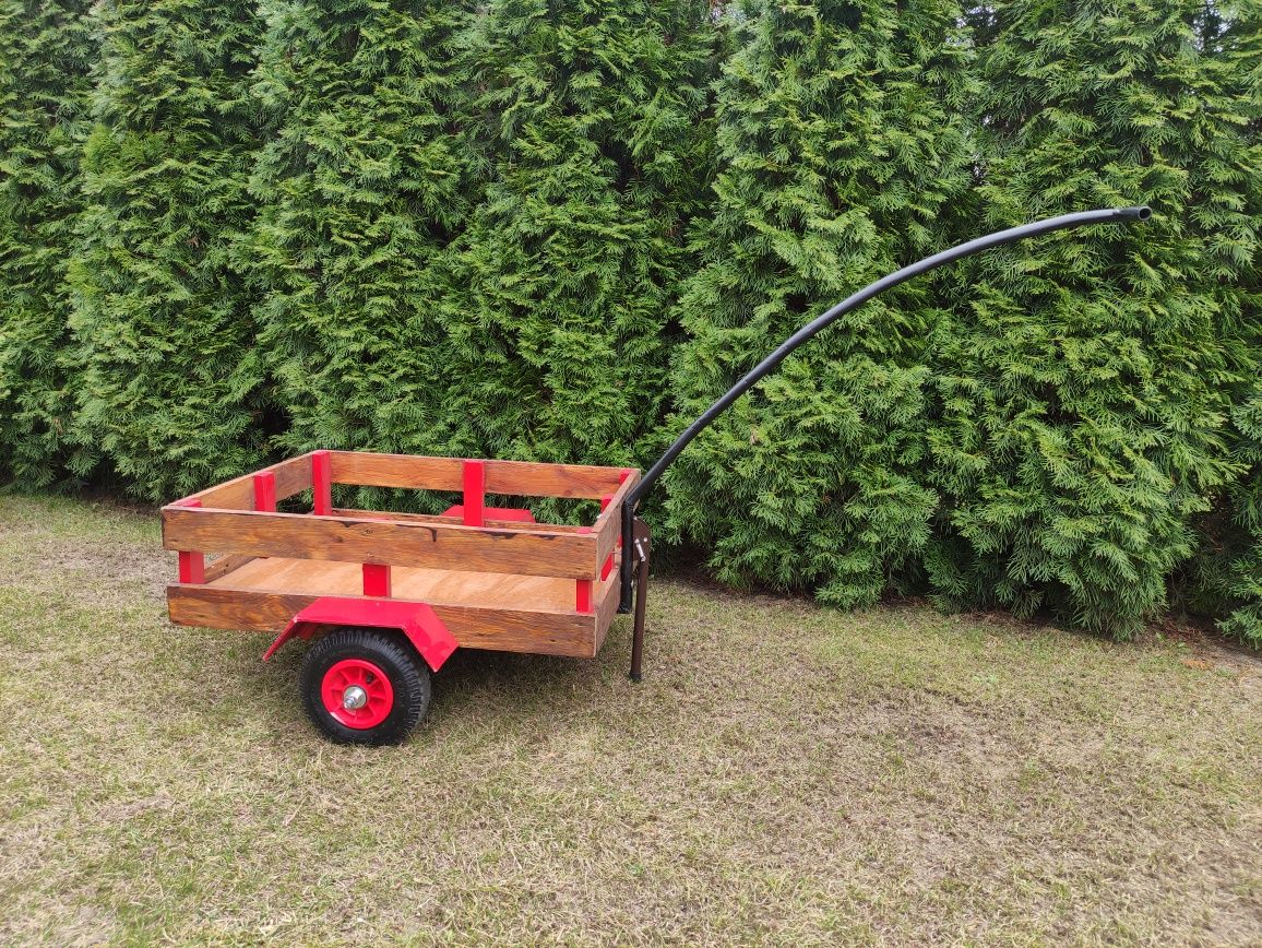 Wózek ogrodowy transportowy handmade