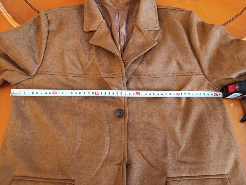 Zamszowa kurtka damska