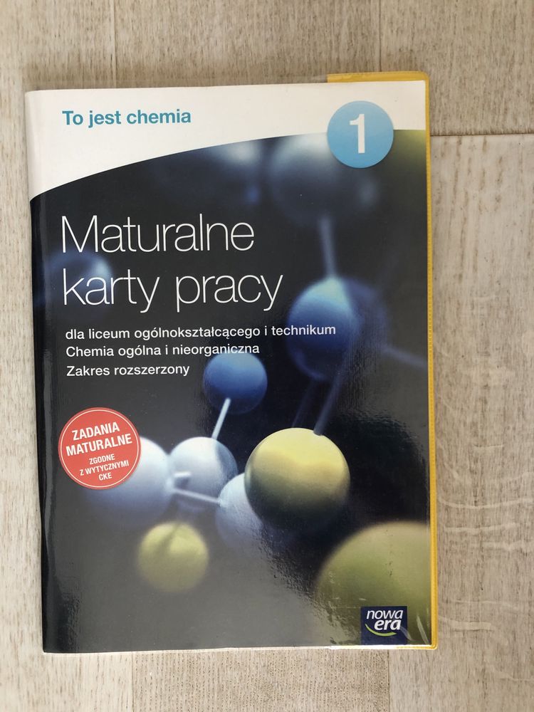 Maturalne Karty Pracy Chemia 1