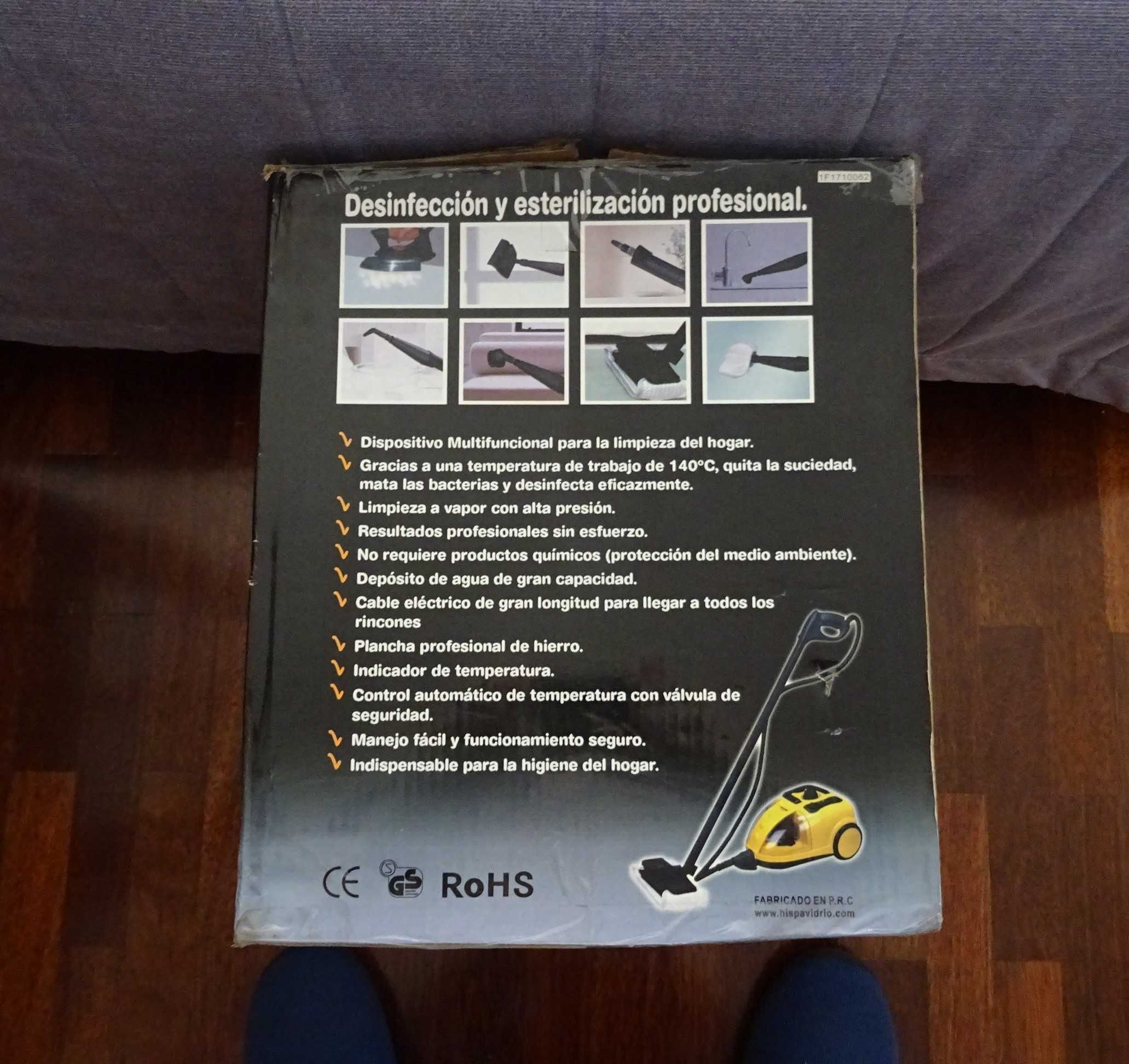 Vaporeta Vaporello Erika Turbo 3 Multifunções