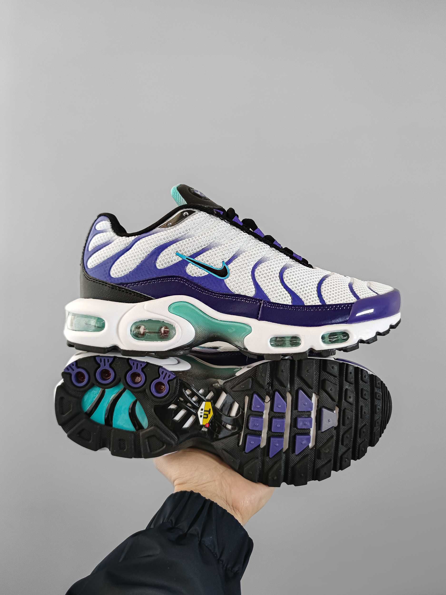 !SALE! Nike Air Max TN Plus White Blue 40 41 42 43 44 45 46 найки тн