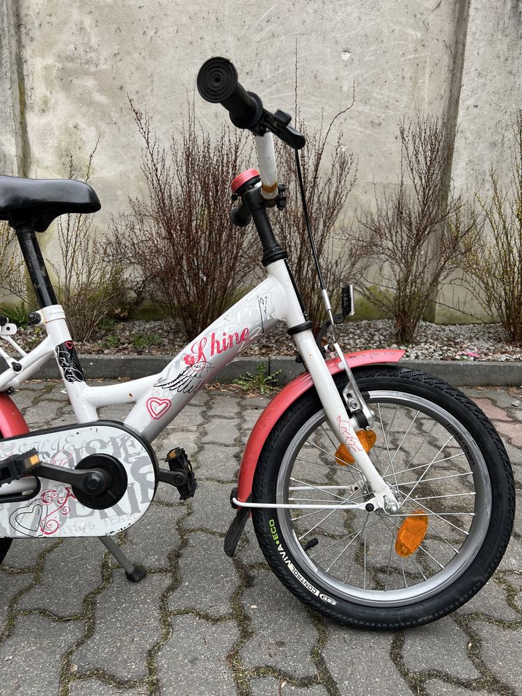 Rower dzieciecy Loekie Shine 16” koła, rowerek dla dziecka