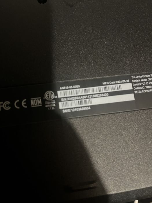 ACER Nitro AN515-55-53E5