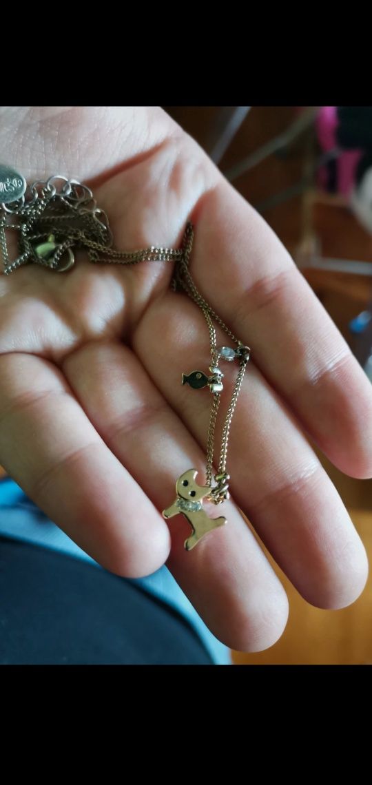 Naszyjnik z kotem kotek rybka claire's dla dziewczynki